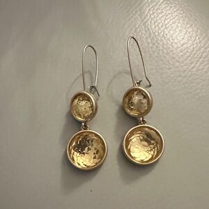 Vintage Gold Drop Earrings
